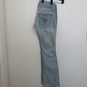 Hudson signature bootcut low rise jeans